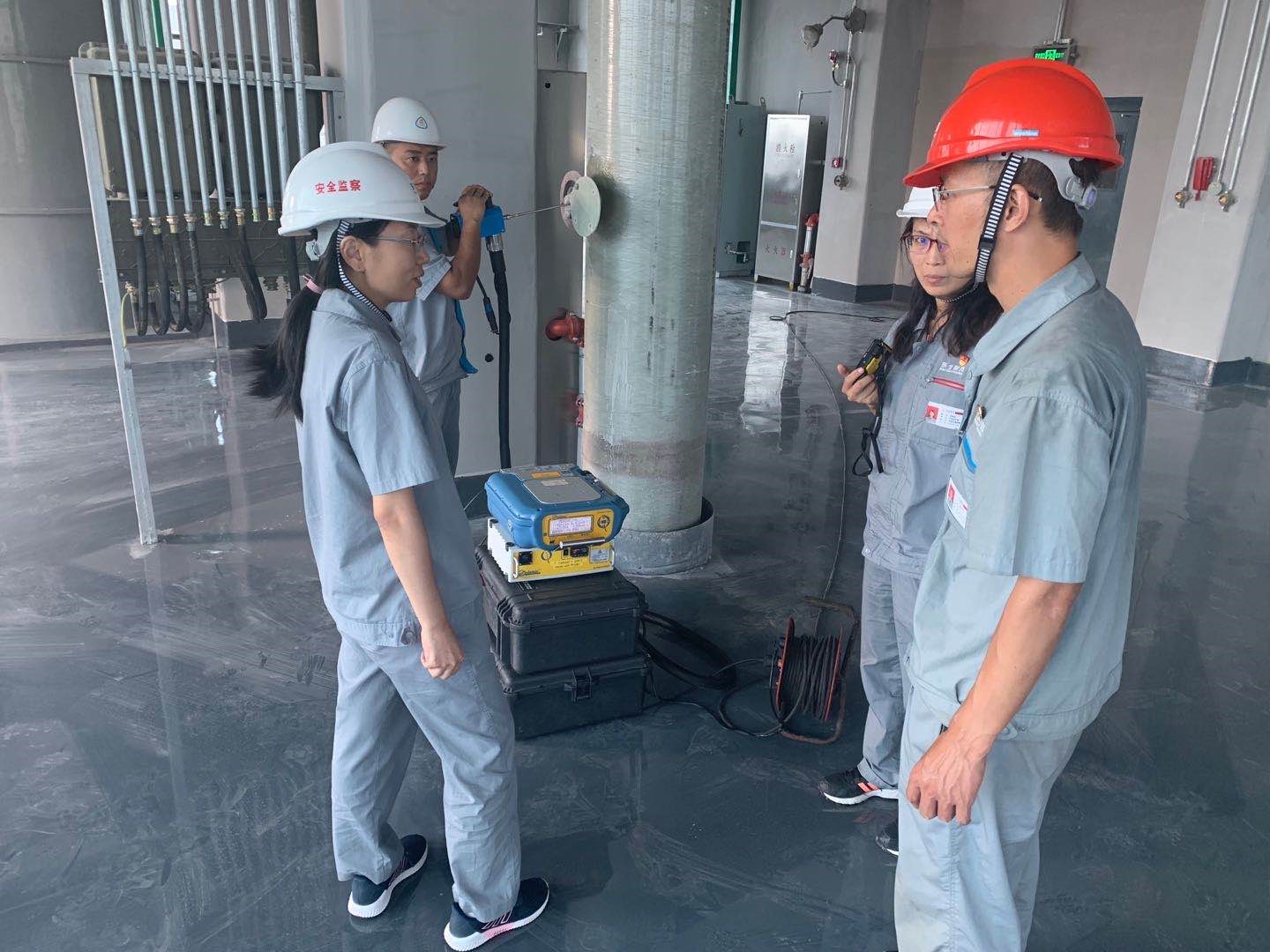 製藥企業日常排放VOC濃度抽檢測試
