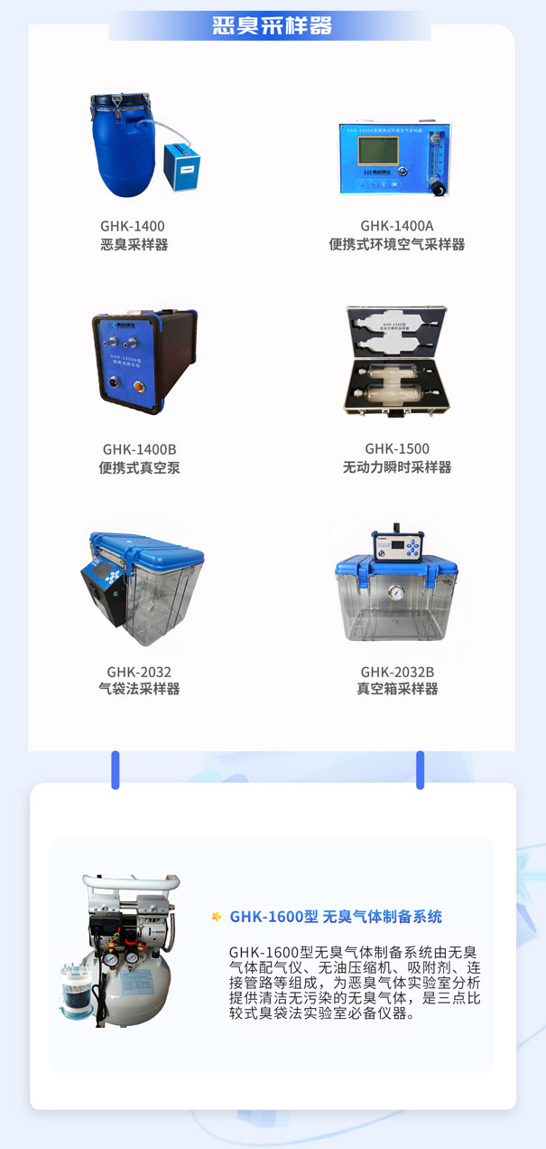青島環控惡臭\異味監測係列產(chan) 品