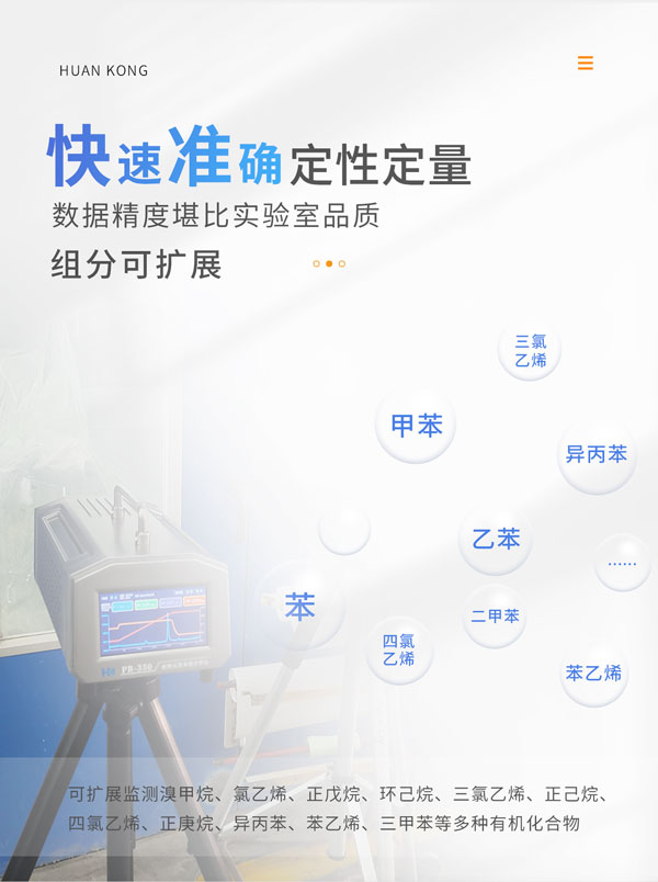 應急監測利器！ PB-350便攜式氣相色譜分析儀(yi) 