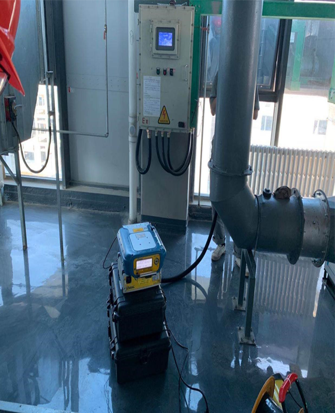 製藥企業日常排放非甲烷總烴濃度抽檢測試