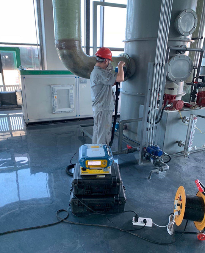 製藥企業日常排放非甲烷總烴濃度抽檢測試