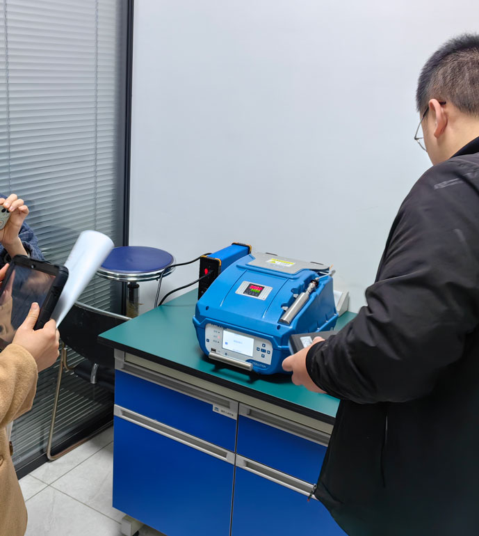 湖南省株洲生態環境監測中心PF-300便攜式星空体育官网入口下载交貨驗收