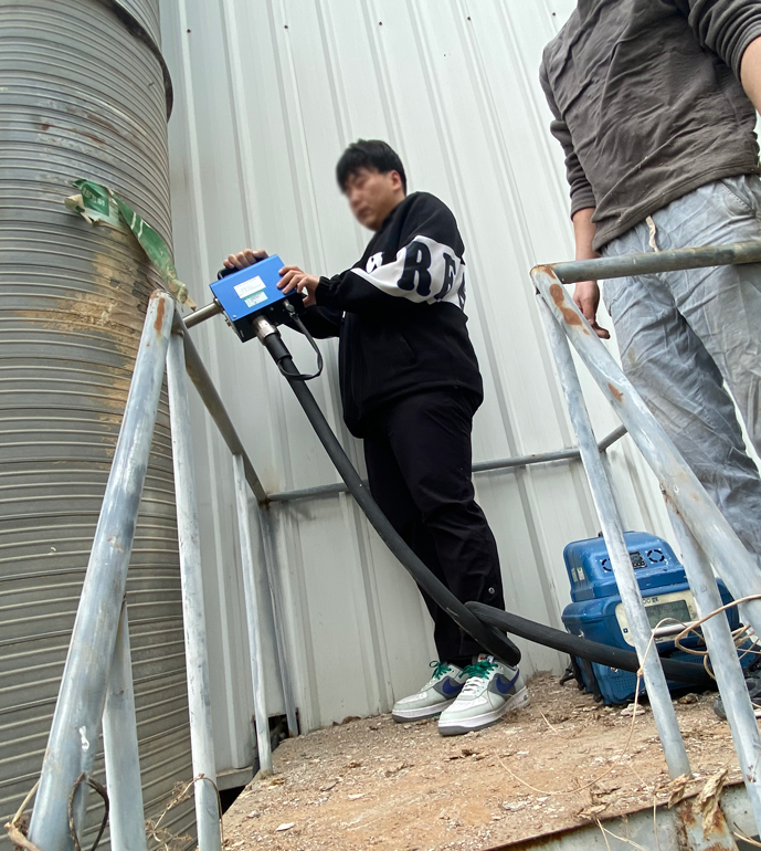 配合濟南商河站在門窗製造企業進行非甲烷總烴現場測試